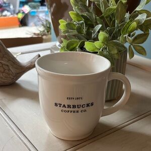 Starbucks Classic White Mug